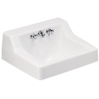 Self-Rimming Bathroom Sink 22 x 19 x 12-5/8 Self-Rimming Bathroom Sink 22 x 19 x 12-5/8