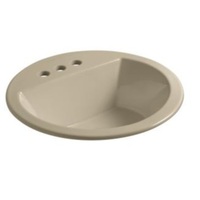 Self-Rimming Bathroom Sink 18-7/8 x 7-5/8 Self-Rimming Bathroom Sink 18-7/8 x 7-5/8