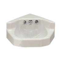 Wall Hung Bathroom Sink 16 x 20-3/8 x 12 Wall Hung Bathroom Sink 16 x 20-3/8 x 12