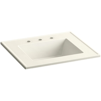 Bathroom Vanity Top 25'' x 22-3/8'' x 7-1/2'' Bathroom Vanity Top 25'' x 22-3/8'' x 7-1/2''