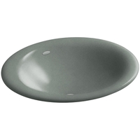 Self-Rimming Bathroom Sink 18 x 16 x 6-3/8 Self-Rimming Bathroom Sink 18 x 16 x 6-3/8