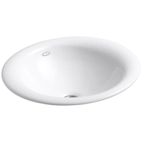 Vessel Style Bathroom Sink 18 x 16 x 6-3/8 Vessel Style Bathroom Sink 18 x 16 x 6-3/8