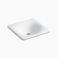 Self-Rimming Bathroom Sink 16-3/8'' x 15-5/8'' x 5-3/4'' Self-Rimming Bathroom Sink 16-3/8'' x 15-5/8'' x 5-3/4''