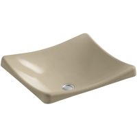Vessel Style Bathroom Sink 18-1/4 x 15-5/8 x 7 Vessel Style Bathroom Sink 18-1/4 x 15-5/8 x 7