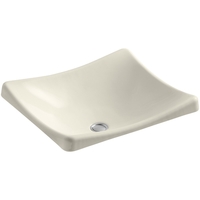 Vessel Style Bathroom Sink 18-1/4 x 15-5/8 x 7 Vessel Style Bathroom Sink 18-1/4 x 15-5/8 x 7