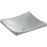Vessel Style Bathroom Sink 18-1/4 x 15-5/8 x 7 Vessel Style Bathroom Sink 18-1/4 x 15-5/8 x 7