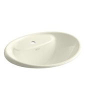 Self-Rimming Bathroom Sink 20 x 17 x 9-5/16 Self-Rimming Bathroom Sink 20 x 17 x 9-5/16