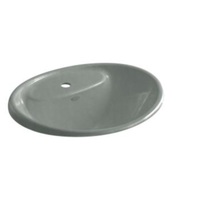 Self-Rimming Bathroom Sink 20 x 17 x 9-5/16 Self-Rimming Bathroom Sink 20 x 17 x 9-5/16