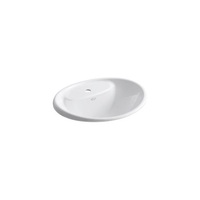 Self-Rimming Bathroom Sink 20 x 17 x 9-5/16 Self-Rimming Bathroom Sink 20 x 17 x 9-5/16