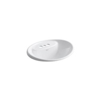 Self-Rimming Bathroom Sink 20 x 17 x 9-5/16 Self-Rimming Bathroom Sink 20 x 17 x 9-5/16
