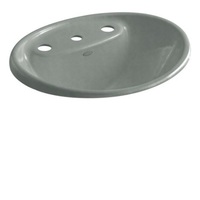 Self-Rimming Bathroom Sink 20 x 17 x 9-5/16 Self-Rimming Bathroom Sink 20 x 17 x 9-5/16
