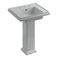 Pedestal Bathroom Sink 24 x 19-1/2 x 34-5/8 Pedestal Bathroom Sink 24 x 19-1/2 x 34-5/8