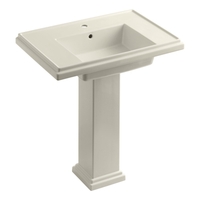 Pedestal Bathroom Sink 30 x 19-1/2 x 34-5/8 Pedestal Bathroom Sink 30 x 19-1/2 x 34-5/8