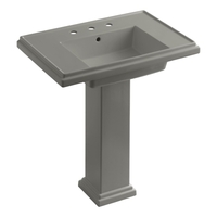 Pedestal Bathroom Sink 30 x 19-1/2 x 34-5/8 Pedestal Bathroom Sink 30 x 19-1/2 x 34-5/8