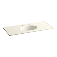 Bathroom Vanity Top 49'' x 22-3/8'' x 7-1/2'' Bathroom Vanity Top 49'' x 22-3/8'' x 7-1/2''