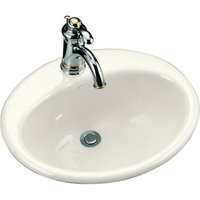 Self-Rimming Bathroom Sink 19-1/4 x 16-1/4 x 8-3/4 Self-Rimming Bathroom Sink 19-1/4 x 16-1/4 x 8-3/4