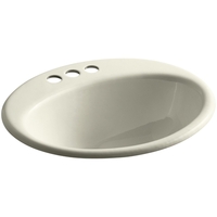 Self-Rimming Bathroom Sink 19-1/4 x 16-1/4 x 8-3/4 Self-Rimming Bathroom Sink 19-1/4 x 16-1/4 x 8-3/4