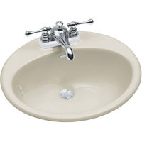Self-Rimming Bathroom Sink 19-1/4 x 16-1/4 x 8-3/4 Self-Rimming Bathroom Sink 19-1/4 x 16-1/4 x 8-3/4
