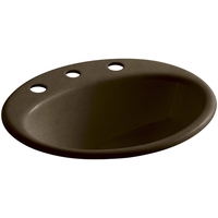 Self-Rimming Bathroom Sink 19-1/4 x 16-1/4 x 8-3/4 Self-Rimming Bathroom Sink 19-1/4 x 16-1/4 x 8-3/4