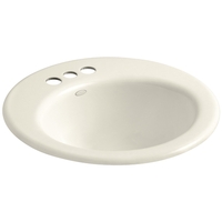 Self-Rimming Bathroom Sink 19 x 8-5/8 Self-Rimming Bathroom Sink 19 x 8-5/8