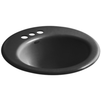 Self-Rimming Bathroom Sink 19 x 8-5/8 Self-Rimming Bathroom Sink 19 x 8-5/8