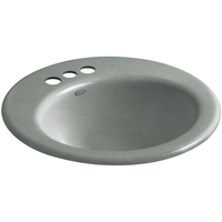 Self-Rimming Bathroom Sink 19 x 8-5/8 Self-Rimming Bathroom Sink 19 x 8-5/8