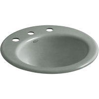 Self-Rimming Bathroom Sink 19 x 8-5/8 Self-Rimming Bathroom Sink 19 x 8-5/8