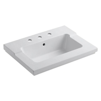 Bathroom Vanity Top 25-7/16 x 19-1/16 x 7-7/8 Bathroom Vanity Top 25-7/16 x 19-1/16 x 7-7/8