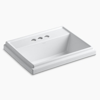 Self-Rimming Bathroom Sink 21-13/16 x 16-9/16 x 8-1/16 Self-Rimming Bathroom Sink 21-13/16 x 16-9/16 x 8-1/16