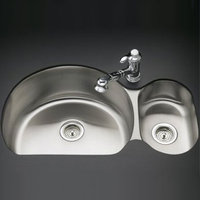Double Bowl Kitchen Sink 34-3/4'' x 21-1/4'' x 9-1/2'' Double Bowl Kitchen Sink 34-3/4'' x 21-1/4'' x 9-1/2''