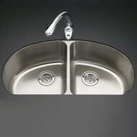 Double Bowl Kitchen Sink 34-9/16'' x 18-1/2'' x 9-1/2'' Double Bowl Kitchen Sink 34-9/16'' x 18-1/2'' x 9-1/2''