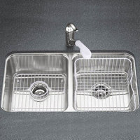 Double Bowl Kitchen Sink 31-1/2'' x 18'' x 9-1/2'' Double Bowl Kitchen Sink 31-1/2'' x 18'' x 9-1/2''
