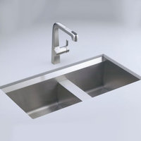 Double Bowl Kitchen Sink 33'' x 18'' x 10-3/16'' Double Bowl Kitchen Sink 33'' x 18'' x 10-3/16''