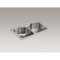 Double Bowl Kitchen Sink 33'' x 22'' x 9-5/16'' Double Bowl Kitchen Sink 33'' x 22'' x 9-5/16''