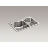 Double Bowl Kitchen Sink 33'' x 22'' x 9-5/16'' Double Bowl Kitchen Sink 33'' x 22'' x 9-5/16''