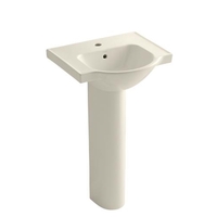 Pedestal Bathroom Sink 21'' x 18-1/4'' x 35-1/2'' Pedestal Bathroom Sink 21'' x 18-1/4'' x 35-1/2''