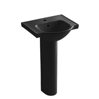 Pedestal Bathroom Sink 21'' x 18-1/4'' x 35-1/2'' Pedestal Bathroom Sink 21'' x 18-1/4'' x 35-1/2''