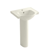 Pedestal Bathroom Sink 21'' x 18-1/4'' x 35-1/2'' Pedestal Bathroom Sink 21'' x 18-1/4'' x 35-1/2''