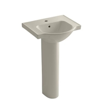 Pedestal Bathroom Sink 21'' x 18-1/4'' x 35-1/2'' Pedestal Bathroom Sink 21'' x 18-1/4'' x 35-1/2''
