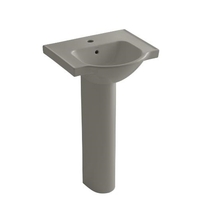 Pedestal Bathroom Sink 21'' x 18-1/4'' x 35-1/2'' Pedestal Bathroom Sink 21'' x 18-1/4'' x 35-1/2''