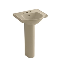 Pedestal Bathroom Sink 21'' x 18-1/4'' x 35-1/2'' Pedestal Bathroom Sink 21'' x 18-1/4'' x 35-1/2''