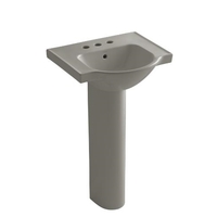 Pedestal Bathroom Sink 21'' x 18-1/4'' x 35-1/2'' Pedestal Bathroom Sink 21'' x 18-1/4'' x 35-1/2''