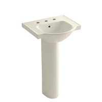 Pedestal Bathroom Sink 21'' x 18-1/4'' x 35-1/2'' Pedestal Bathroom Sink 21'' x 18-1/4'' x 35-1/2''