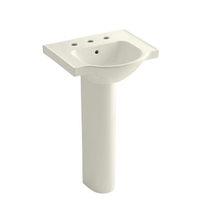 Pedestal Bathroom Sink 21'' x 18-1/4'' x 35-1/2'' Pedestal Bathroom Sink 21'' x 18-1/4'' x 35-1/2''