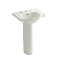 Pedestal Bathroom Sink 21'' x 18-1/4'' x 35-1/2'' Pedestal Bathroom Sink 21'' x 18-1/4'' x 35-1/2''
