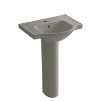 Pedestal Bathroom Sink 24'' x 18-1/4'' x 35-1/2'' Pedestal Bathroom Sink 24'' x 18-1/4'' x 35-1/2''