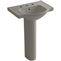 Pedestal Bathroom Sink 24'' x 18-1/4'' x 35-1/2'' Pedestal Bathroom Sink 24'' x 18-1/4'' x 35-1/2''