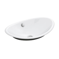 Vessel Style Bathroom Sink 20-3/4'' x 14-1/4'' x 6-5/8'' Vessel Style Bathroom Sink 20-3/4'' x 14-1/4'' x 6-5/8''