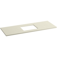 Bathroom Vanity Top 61-5/8'' x 22-13/16'' x 1-1/4'' Bathroom Vanity Top 61-5/8'' x 22-13/16'' x 1-1/4''