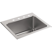 Single Bowl Kitchen Sink 25'' x 22'' x 11-9/16'' Single Bowl Kitchen Sink 25'' x 22'' x 11-9/16''